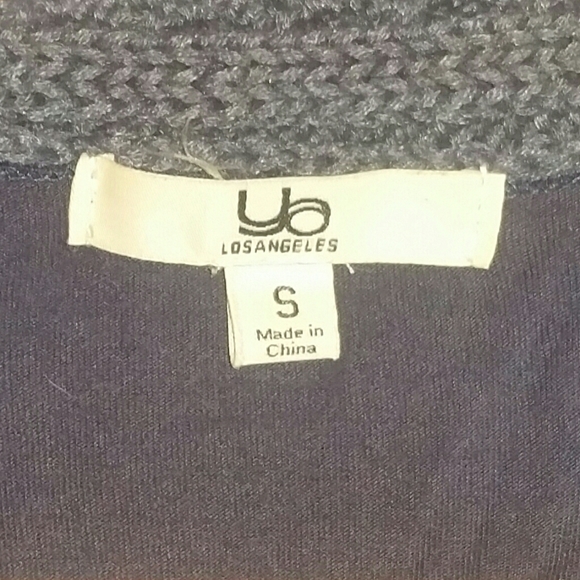 Ya Las Angeles Knit Long Sleeve Top Ladies Sz S - Picture 5 of 5